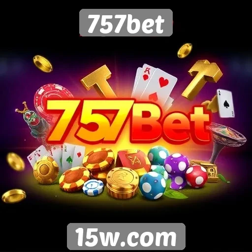 Diversidade de jogos disponíveis no 757bet